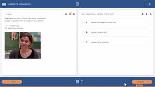 Luisteren examen A2 nieuw systeem 4 vragen [upl. by Irrahs182]