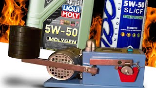 Liqui Moly Molygen 5W50 vs Xado Street Racing 5W50 Test olejów silnikowych 100°C [upl. by Luisa]