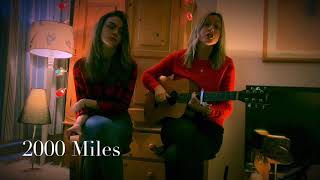 ‘2000 Miles’ The Pretenders Acoustic Cover  Breeze Redwine and Lisa Redford [upl. by Cecil]