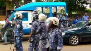 SOS Journaliste en danger répression malgré les paroles du ministrecolonel Latta 06082011 [upl. by Suhail]