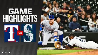 Rangers vs Mariners Game Highlights 91224  MLB Highlights [upl. by Aivlis641]