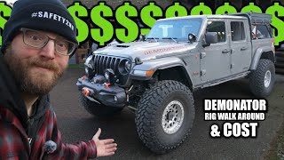 Unlimited Budget Jeep Gladiator Build  Demon Engine Swap [upl. by Rialb]