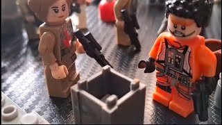 LEGO STAR WARS  Lightspeed Sacrifice Holdo  STOP MOTION [upl. by Blatman]