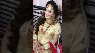 glamouring bridal make up look youtubeshorts youtube youtubeshorts trending [upl. by Festatus]