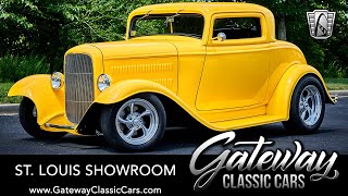 1932 Ford Coupe Gateway Classic Cars St Louis 9058 [upl. by Cathy]