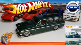 Custom Hot Wheels Premium Volvo P220 Amazon Wagon HW Fast Wagon 35 [upl. by Thorin96]