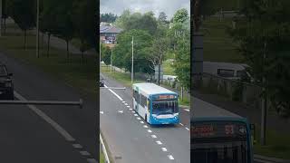 Bus Spotting Stagecoach South Wales Enviro 200 36795 CN62 CXW Route 53 to Bargoed for Caerphilly [upl. by Strait]