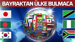 EĞLENCELİ BAYRAK BULMASINDA KAÇ DOĞRU YAPABİLİRSİN  Bayrak Bilmece  Coğrafya Testi  Bayrak Testi [upl. by Annamarie]