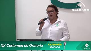 XX CERTAMEN DE ORATORIA 2024 CATEGORIA BASICA [upl. by Leiria]