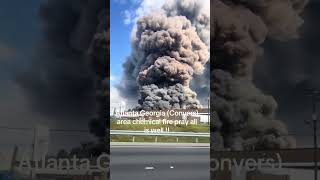 Conyers Georgia Chemical plant explosion follow [upl. by Rollo706]