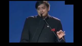 DR SHASHI THAROOR ON INDIAN EDUCATION BEST SPEECH [upl. by Trula]