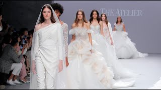 Abiti da sposa The Atelier Couture 2020 volumi e cristalli per la Cenerentola firmata Jimmy Choo [upl. by Nyraf]