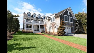 Spectacular Avalon Bayfront Home 4810 5th Avenue Avalon NJ [upl. by Aetnahc]