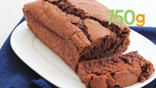 Recette du cake vegan banane et chocolat  750g [upl. by Sidney]