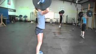 CrossFit  WOD Demo 110831 at CrossFit Santa Cruz [upl. by Maddeu]