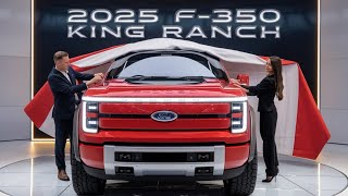 2025 F350 King Ranch The Ultimate Luxury Truck Review [upl. by Daegal]