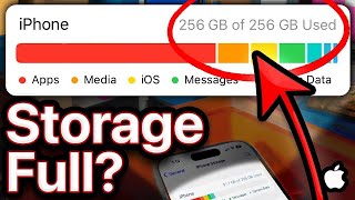 How To Free Up TONS Of iPhone Storage 2023 [upl. by Retsila152]