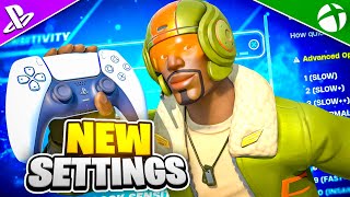 NEW BEST Controller SETTINGS  Sensitivity in Chapter 6 Fortnite Tutorial [upl. by Huang734]