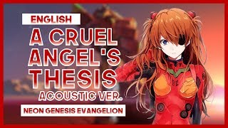 【1K SPECIAL】quotA Cruel Angels Thesisquot ║ Neon Genesis Evangelion OP ║ Full ENGLISH Cover Lyrics Slow [upl. by Kred]