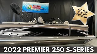 2022 Premier 250 SSeries PTX Tritoon SOLD [upl. by Jessalyn831]