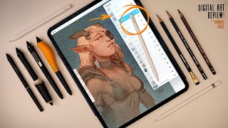 Apple Pencil Pro Pro Artist Review A TechBump Hellscape [upl. by Ykcim]