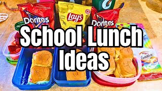 SIMPLE SCHOOL LUNCHES  QUICK AND EASY LUNCH BOX IDEAS [upl. by Dom270]