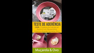 Teste de Aderência LYOR Frigideira Granilite 24cm – Será que Gruda [upl. by Lorrimer]