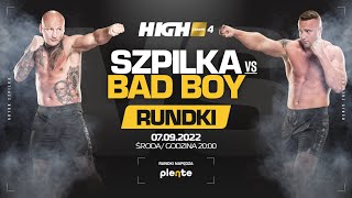 HIGH League 4 Rundki Artur quotSzpilaquot Szpilka vs Denis quotBad Boyquot Załęcki [upl. by Ralfston]