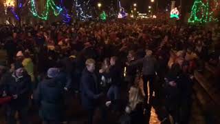 Hogmanay in the Square Grantown on Spey 2017  18 [upl. by Bekelja]