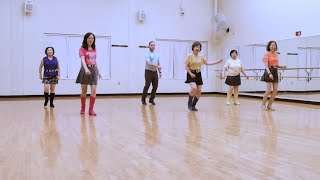 Why Why Left  Line Dance Dance amp Teach [upl. by Seyah]