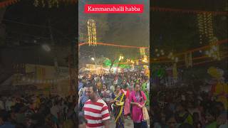 Kammanahalli festival ❤️ crowded bengalurutravel banaswadi [upl. by Wilinski]