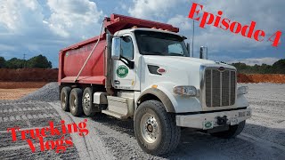 A Day In The Life Of A Dump Truck Driver  Episode 4  A Day In The Life Of A Truck Driver [upl. by Uhej]