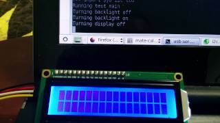 MicroPython I2C LCD [upl. by Ianaj]