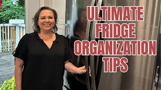 Organize my Fridge with Me The Best Fridge Organization Tips [upl. by Rodoeht]