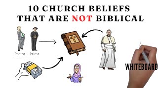 10 Church Beliefs You Thought Were Biblical BUT ARENT [upl. by Finbar]