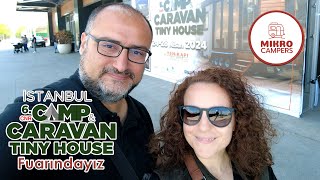 6 CNR Camp Caravan Tiny House Fuarı 2024 İstanbul  Mikrocampers [upl. by Ailegnave]