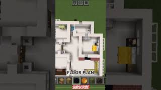 Floor plan 🏠🏡floorplan minecraft [upl. by Nodlew]