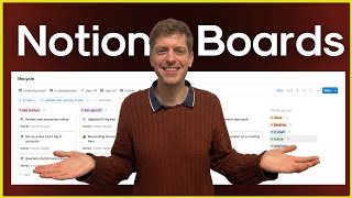 5 Remarkably Simple NOTION Board View EXAMPLES  Database Tutorial [upl. by Terena969]