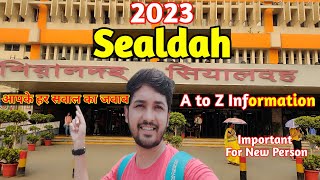 Sealdah Railway Station  सियालदह स्टेशन  All information about Sealdah Station VlogsOfIQ [upl. by Mensch583]