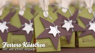 VERPACKUNG  Ferrero Küsschen Verpackung  Weihnachten [upl. by Ardna78]