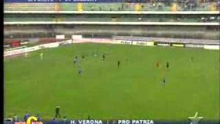 Spareggio andata VeronaPro Patria 10 200708flv [upl. by Alister]