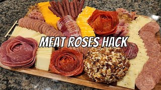 Discover the secret to stunning Salami Roses for your Charcuterie Board [upl. by Emylee]