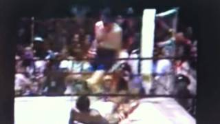 Dicky Eklund ward knocks down Sugar Ray Leonard the fighter real [upl. by Alel892]