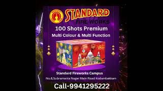 standard fireworks kaleidoscope 100 shots premium [upl. by Aeriel154]