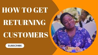 HOW TO GET YOUR OLD CUSTOMERS TO START BUYING FROM YOU AGAIN HOW TO GET RETURNING CUSTOMERS [upl. by Coats]