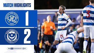 DEFEAT AT HOME  Match Highlights  QPR 12 Portsmouth [upl. by Swords]