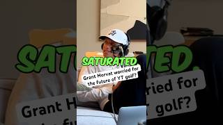 Should Grant Horvat be worried about YouTube Golf golfpodcast podcast [upl. by Assilaj]