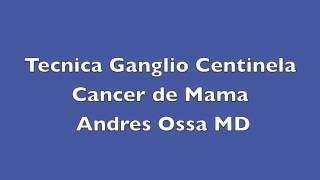 Ganglio Centinela en Cáncer de Mama [upl. by Jessabell]