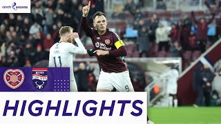 Heart of Midlothian 22 Ross County  Shankland Goal Clinches Hearts Comeback  cinch Premiership [upl. by Yenot]