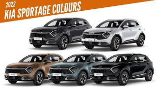 2022 Kia Sportage  All Colour Options  Images  AUTOBICS [upl. by Anailuig51]